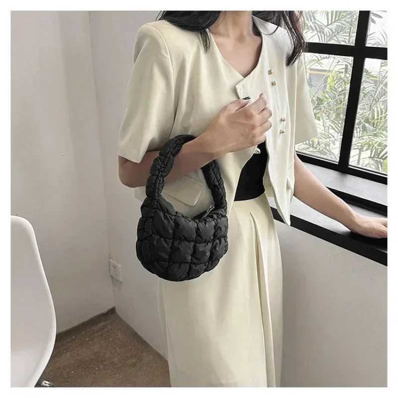 Fi Quilted Shoder Bags for Wen Handbag Mini Cloud Pleated Bags Puffer Dumpling Bag Luxury Tote Bags bolsa feminina Y251121