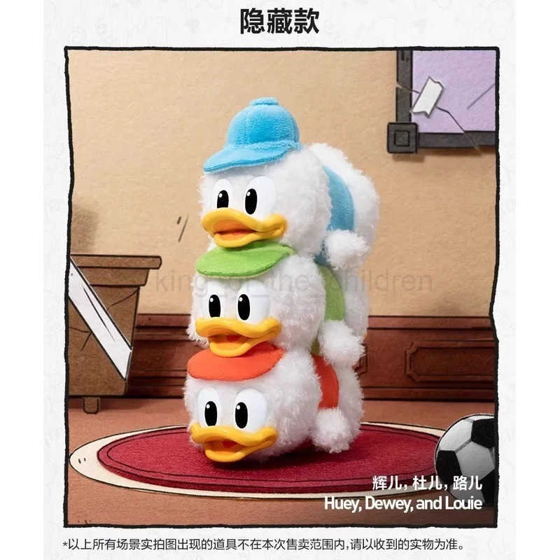 Disney 2025 New Mickey Family Cute Together Pendant Series Handmade Blind Box Toy Ornament Stitch Labubu Same Style Holiday Gifts W20250421