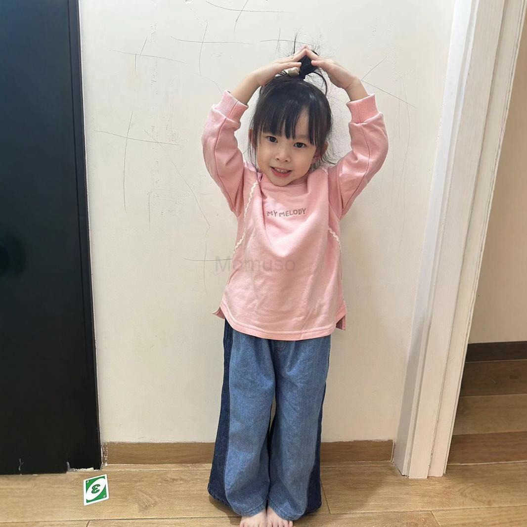 Sanrio Autumn Cartoon Girls Sweatshirt Childrens Cute My Melody Kids Clothing Wholesale H251121