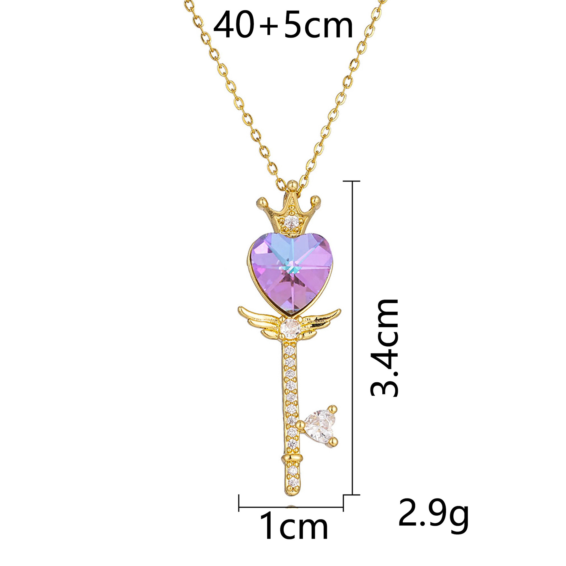 Love necklace for women versatile Bowknot ins clavicle chain moissanite chain designer necklace designer necklace woman diamond luxury jewelry women n - view 4