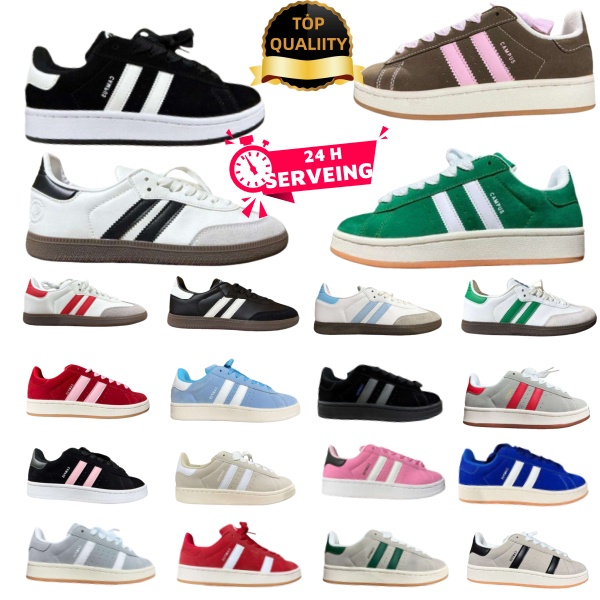 designer men shoes woman sneakers New brand name shoes campus discount solid color men women casual shoes black white rubber powder men fashion outdoor shoes 36 45