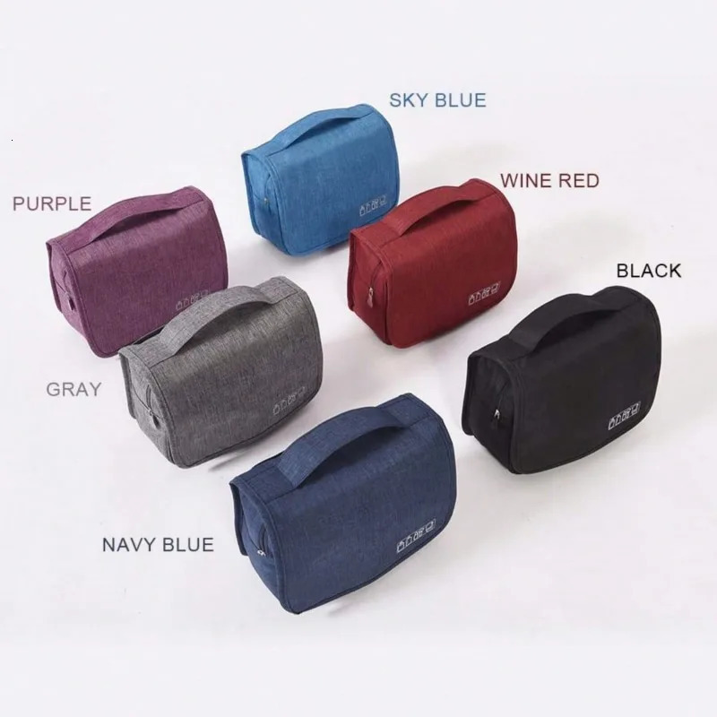 Oxford Fabric Men Business Portable Storage Bag Toiletries Organizer Women Cosmetic Waterproof Hanging Travel Wash Pouch 251121