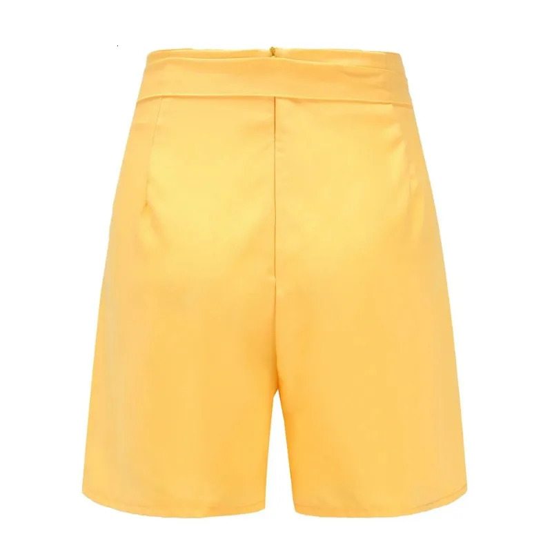 Summer womens shorts high waisted casual solid tight shorts black red white yellow shorts jeans waistband n ultrathin shorts 250414Z