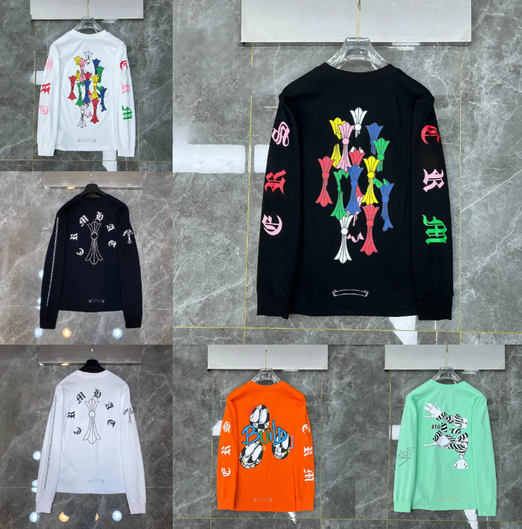 Chrome hoodie Fashion Designer mens hoodies sweatshirts hip hop hoodie woman Jacket pullover hooded longsleeve cardigan Loose man hoody clothing casual Hoodie 98D