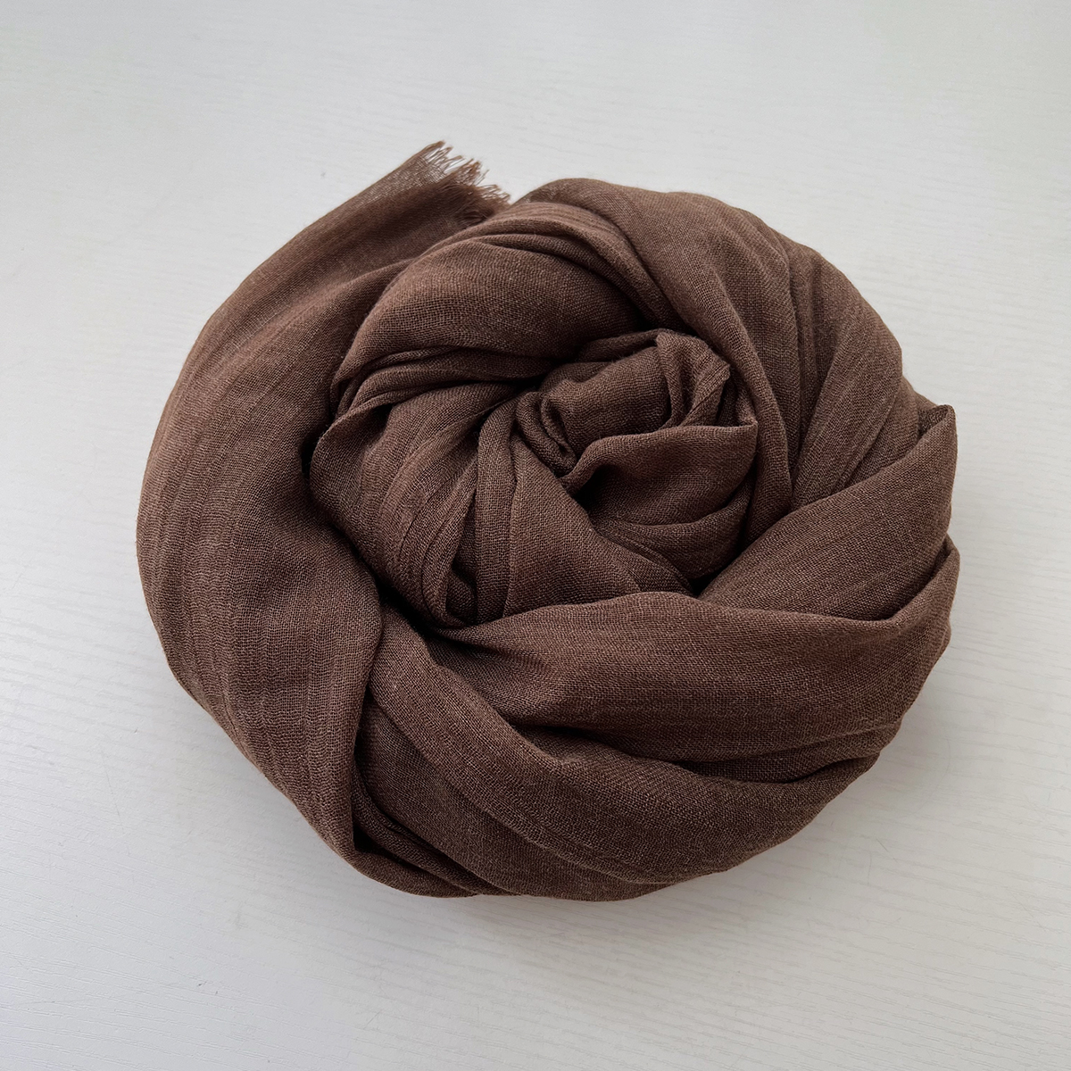 K461 Spring and summer pure color simple long silk scarf versatile scarf women's imitation silk gauze scarf