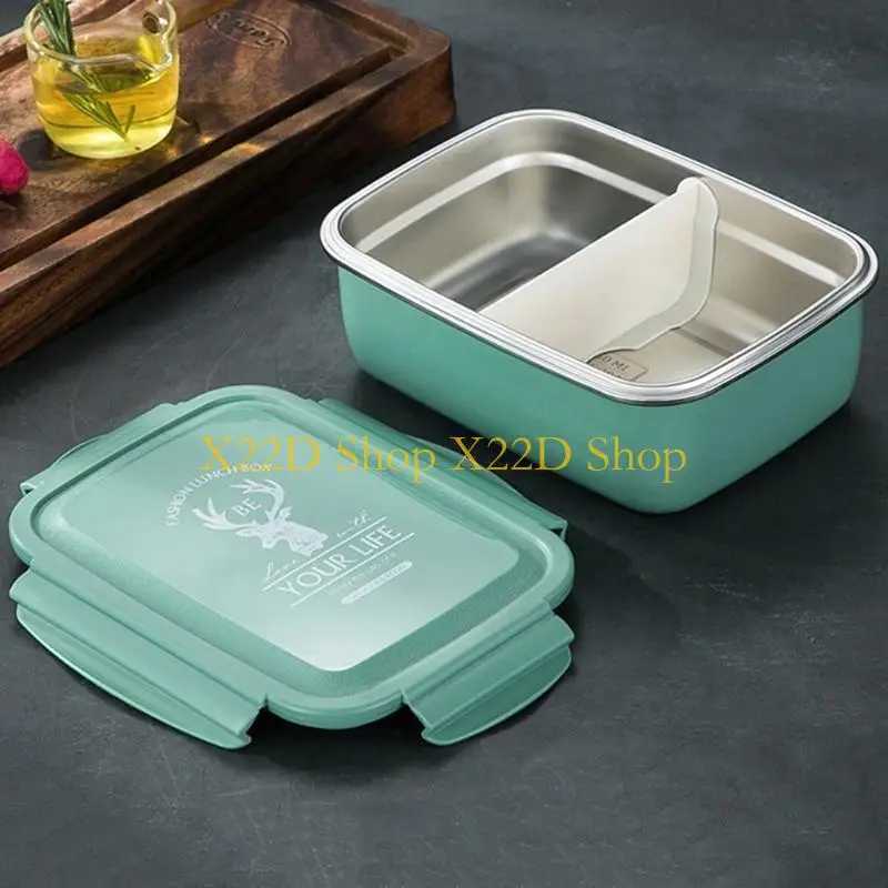 X22D Boxes Stainless Steel PP Material for Adults Children Office School OutdoorM251121