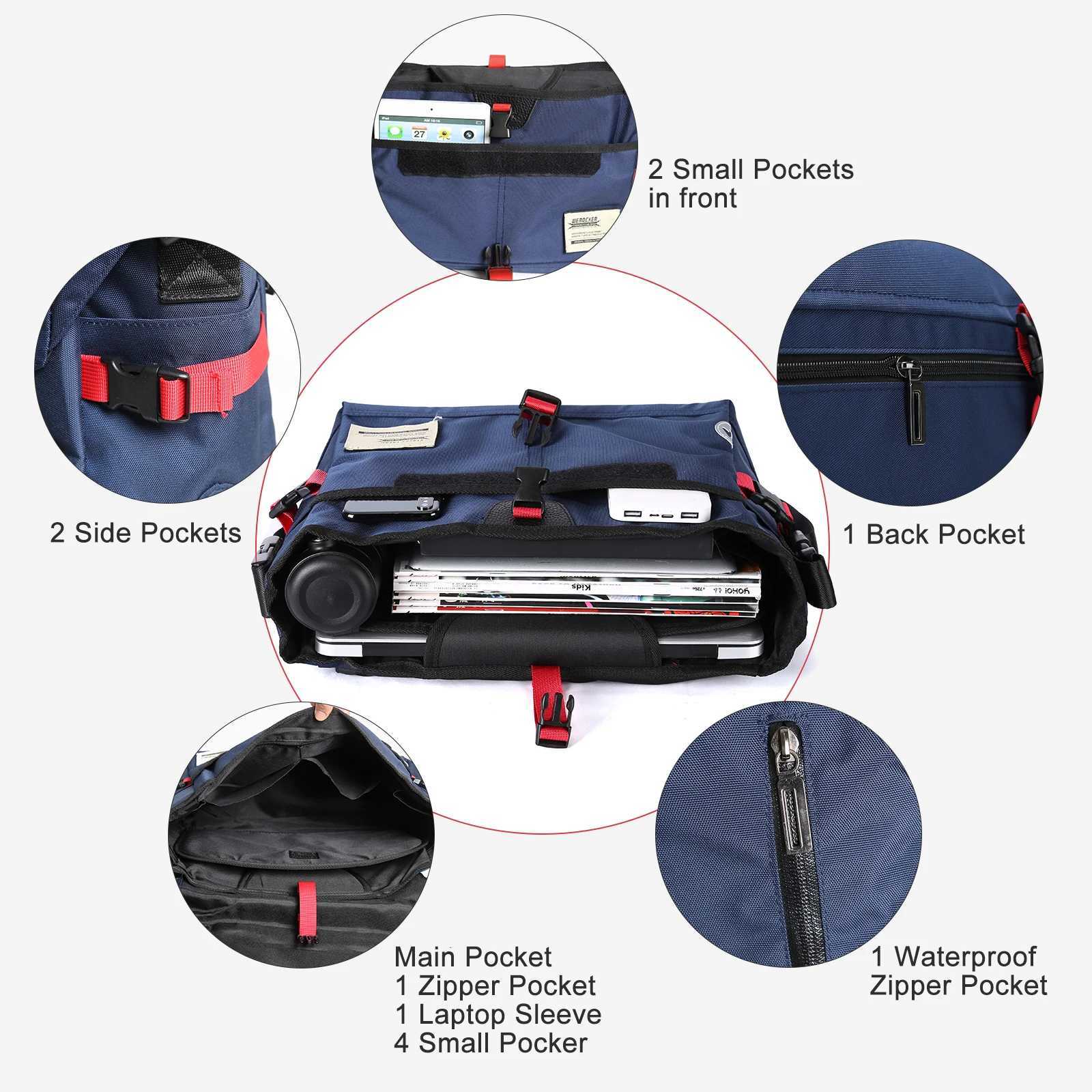 Fashion Messenger Bag for Men Anti-theft Crossbody Bag Trendy Messenger Bag Handbags Shoder Bags Sling Bag Wen Cycling Sports Casual Y251121