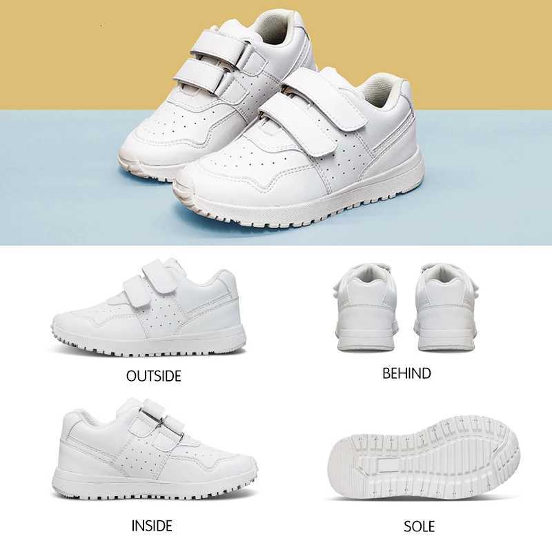 Ortoluckland Girls Children Casual Shoes Kids Orthopedic Sporty Sneakers New Toddler Boys Flat White School Footwear With InsoleW251121