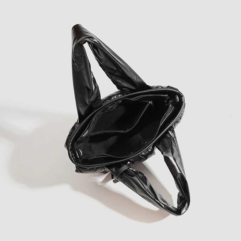 Casual Handwoven Puffer Tote Bags For Wen Luxury Designer Handbags Purses 2025 New In Polyer Top handle Underarm Shoder Y251121