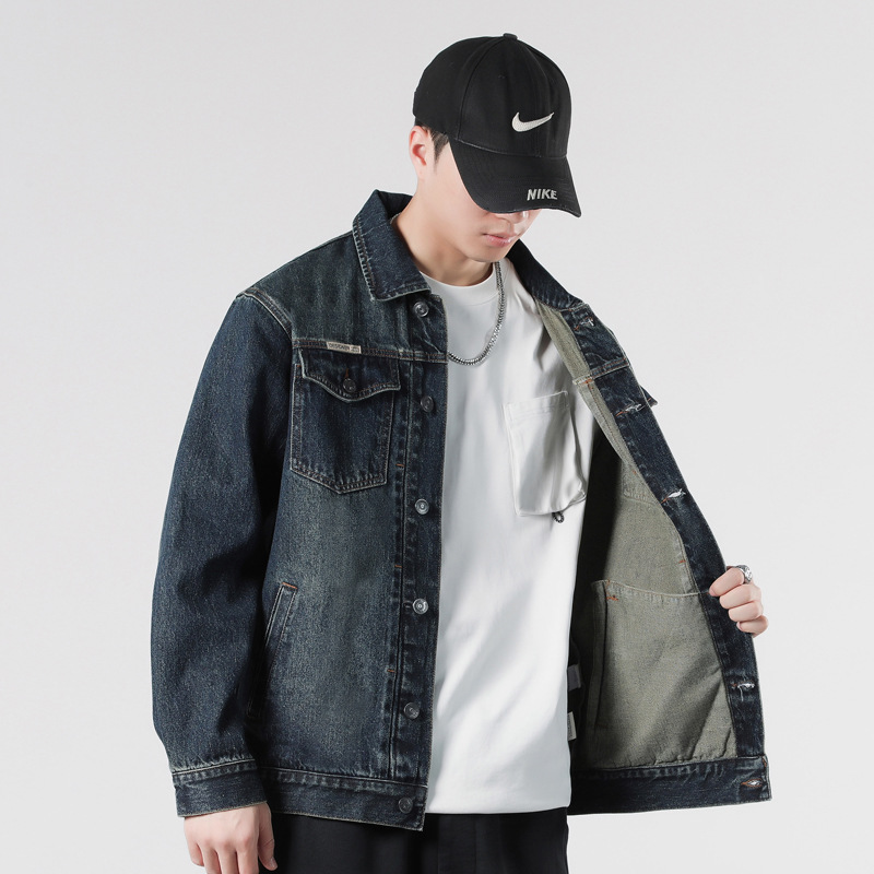 L11213 Sweatshirts for men spring 2025 new styles for inner wear loose heavyweight