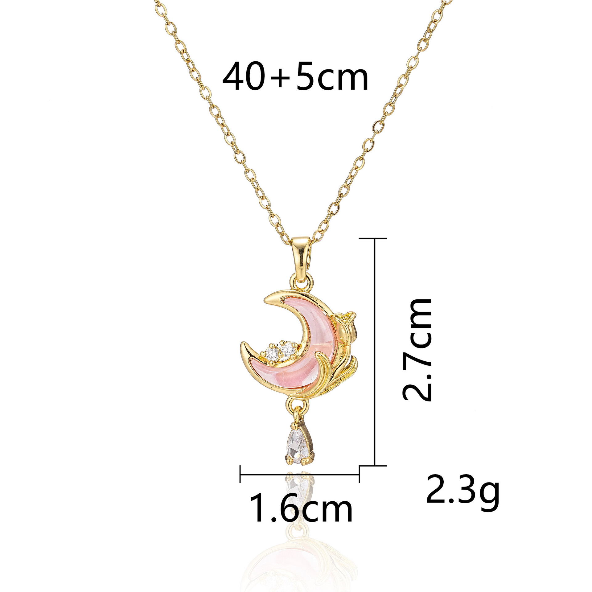 new Planet Womens Necklace Versatile High-end Starry Sky 18k Gold Collarbone Chain ins designer necklace for jewelry woman necklace designer for women - view 5