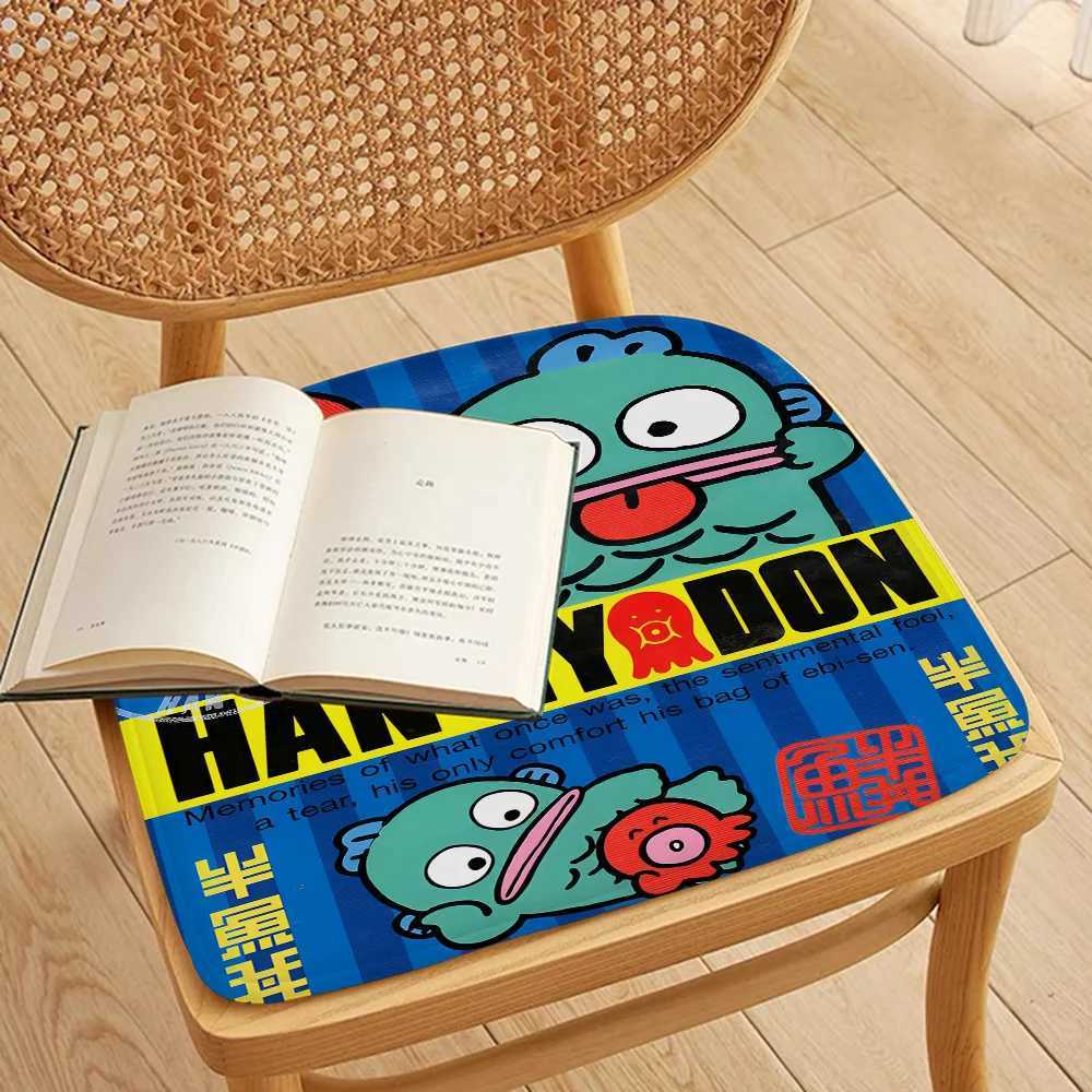 H-Hangyodon Cute Tie Rope Chair Cushion Soft Office Car Seat Comfort Breathable 45x45cm Cushion Pads C251121