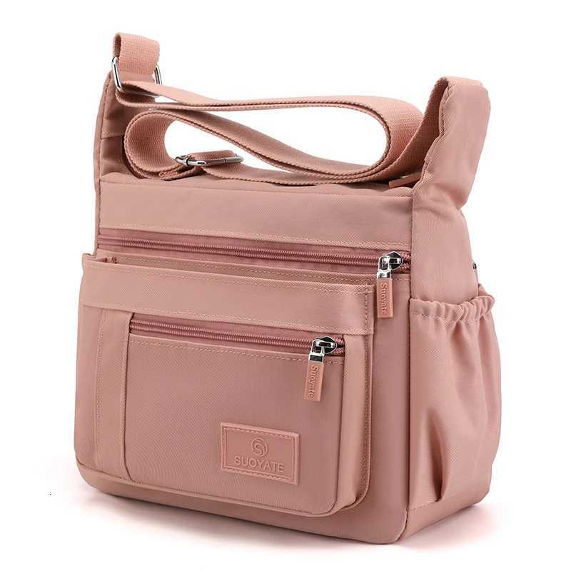 Fashion Shoulder Crossbody Bag for Women Messenger Bags Waterproof Nylon Ladies HandbagT251121