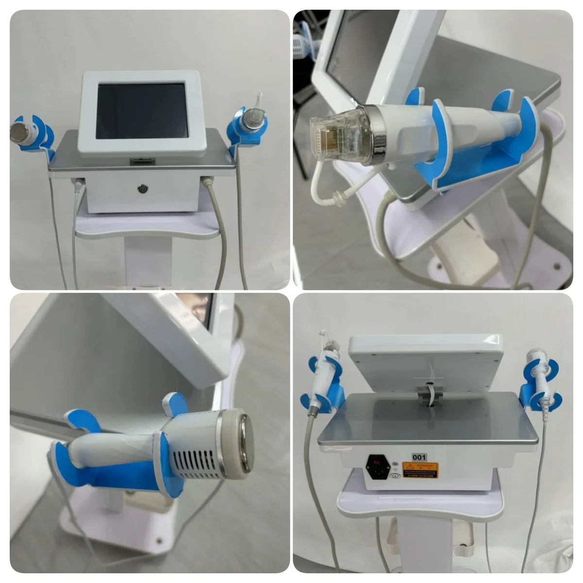 Gold RF Microneedle Machine for Facial and Body Lifting Skin Tightening Fractional Radio Frequency RF Micro Needling Equipment
