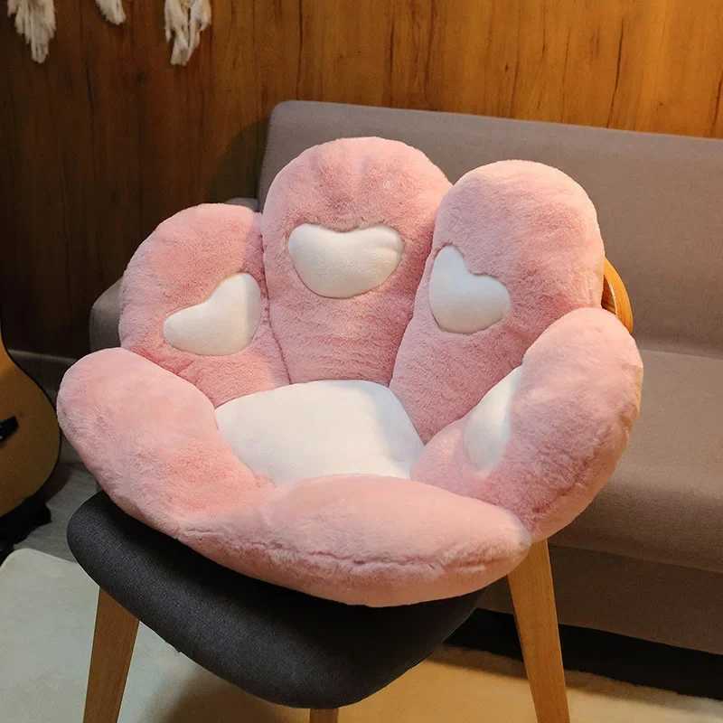 Chair Cushion Sofa Carpet Cushion Chair Cute Comfortable Plush Anime Cat Claw Cushion Chair Room Decorationoffice C251121