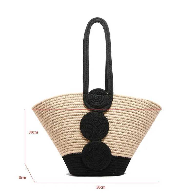 Fashion tote bag straw handbag designer womens shoulder bag bohemian beach bag travel bagW250420
