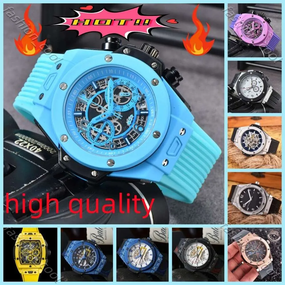 Men's chronograph2025 Luxury Designer Luxury Watch Automatic mechanical quartz battery