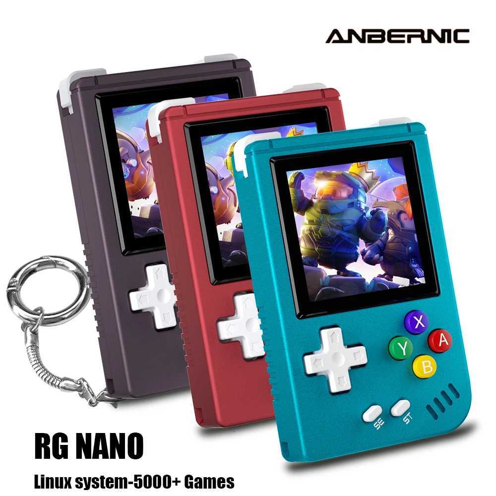 ANBERNIC RG NANO Pocket Mini Handheld Game Player Metal Shell 154 IPS Sn Game Console Linux 1050mAh Battery Hi-fi Speaker C251121