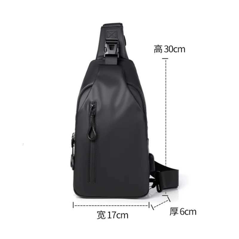 Fashion Mtifunctial ch bag mens cross bag with USB charging port and adjustable shoder strap suitable for daily cmuting Y251121