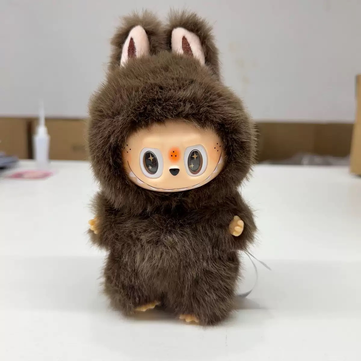 Zimomo Chief Angel Labubus In Clouds Large Vinyl Face Doll Big Baby ChildrenS Toy Festival Birthday Gift 20cm