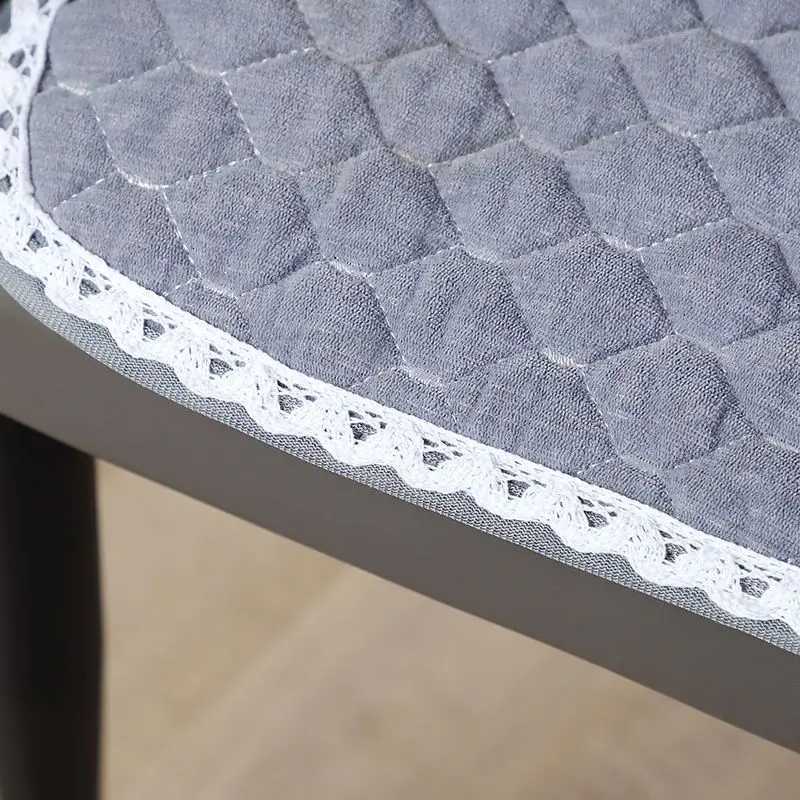 European Style Seat Cushion Business Negotiation Office Chair Makeup Nail Art Sofa Chair Mats Semi-circular Chair Pad Backrest C251121