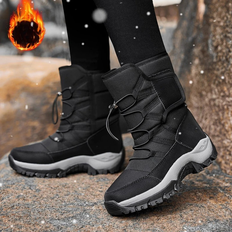 Winter Women Snow Boot Plush Fashion Antislip Comfortable Soft Breathable Casual Shoes Outdoor Sports 251121
