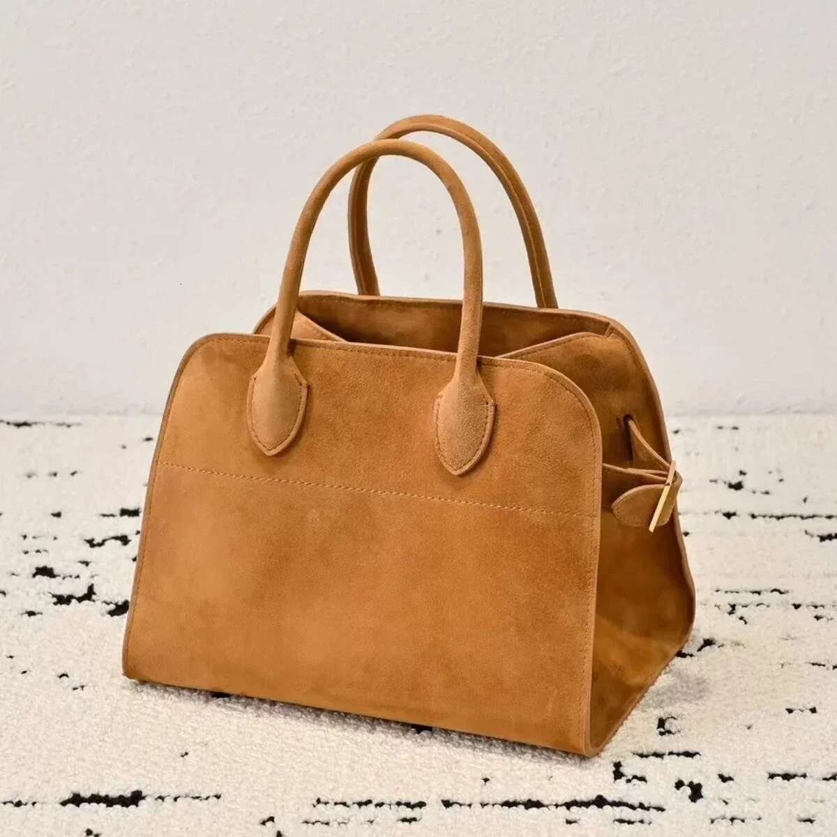 Genuine Leather Margaux 10 Handbag Shoulder Crossbody Soft Suede Tote Bag Large Capacity High Quality