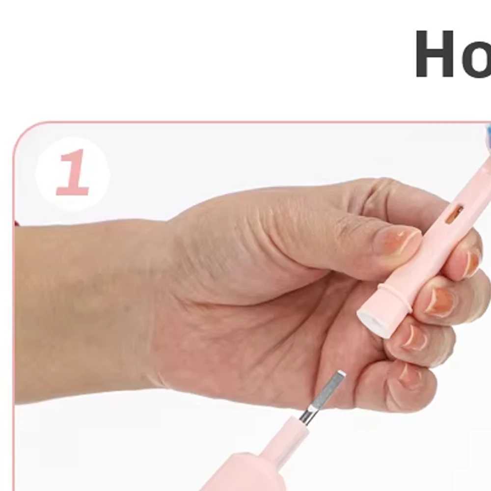 Children Electric Toothbrush Cartoon Kids With Replacement Head IPX7 Waterproof Rechargeable Sonic RotatingToothbrush Cute C251121