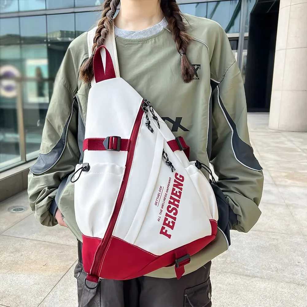Fashion Casual Lazy Style Crossbody Bag Ch Bag Niche Persality Shoder Bag Versatile Lightweight Couple Bag Student Y251121