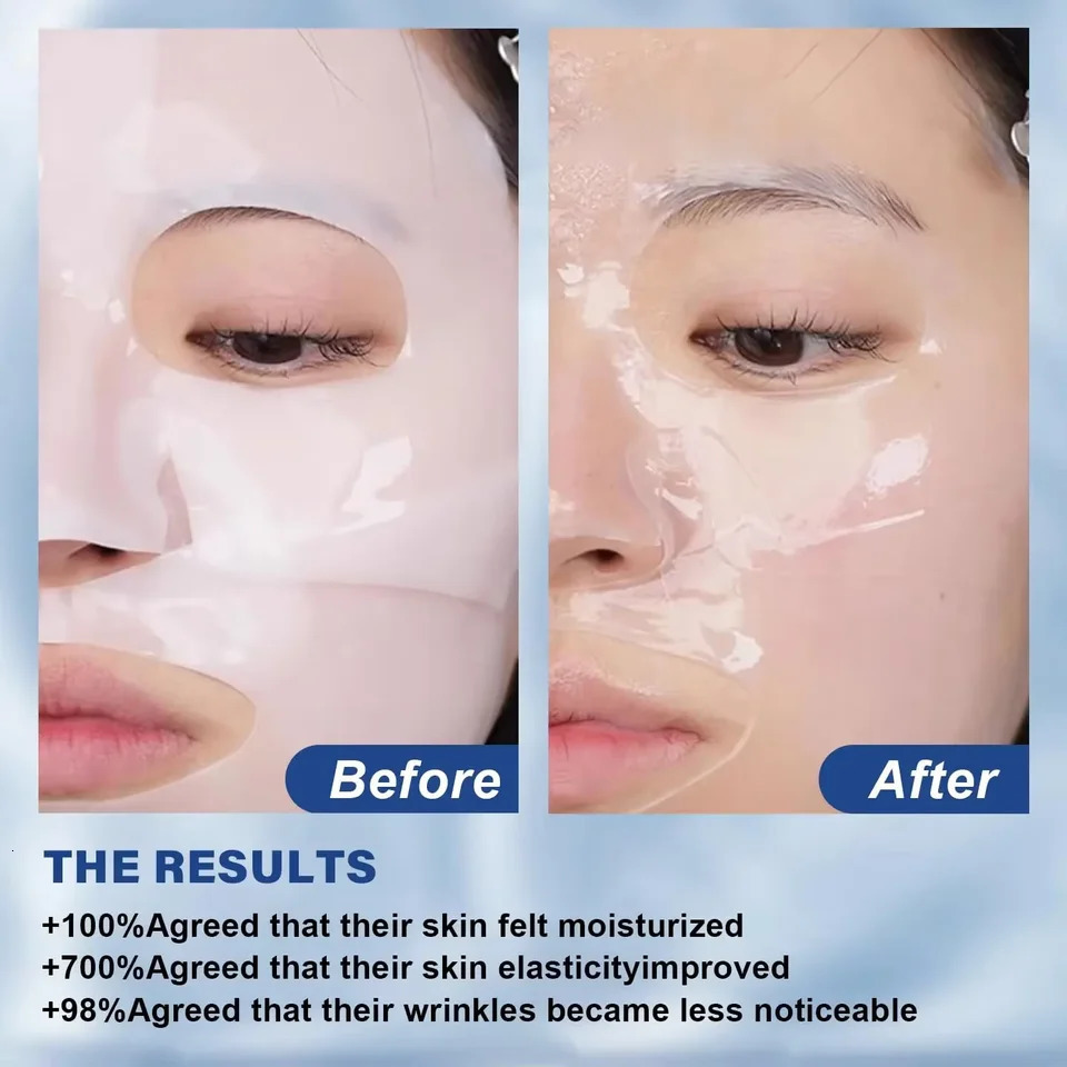 Bio-Collagen Face Mask Wrinkle Overnight Mask With Hydrolyzed Refreshing Skin Care 250418