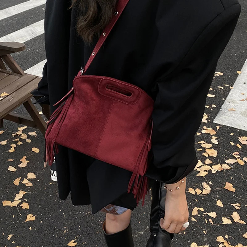 Fashion Niche Handbag Casual Crossbody Shoulder Bag for Women Korean Style Handheld Simple Crossbody Shoulder Bag 251111