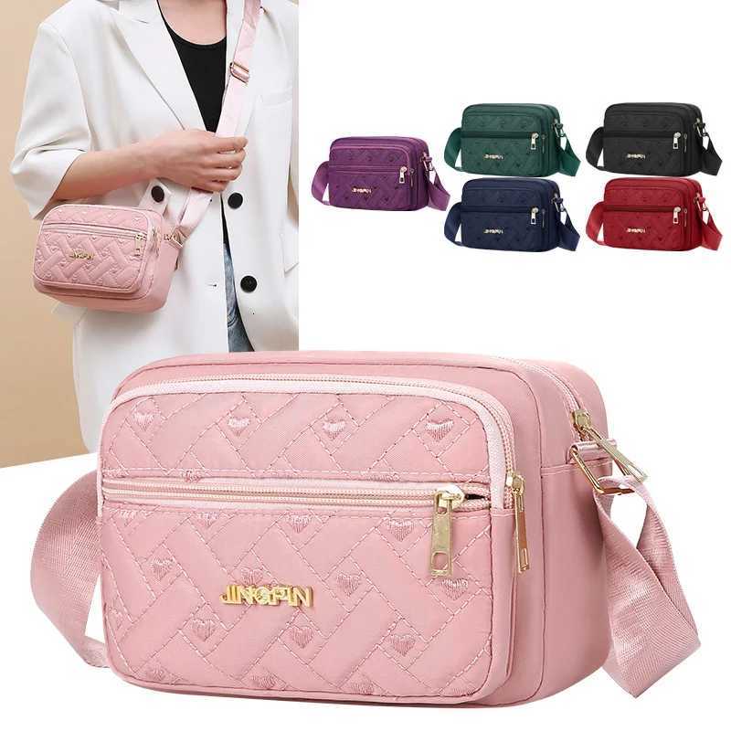 Oxford waterproof shoulder bag Large Capacity Casual Crossbody Bag Multifunction Ladies Handbag Shopping Messenger BagT251121