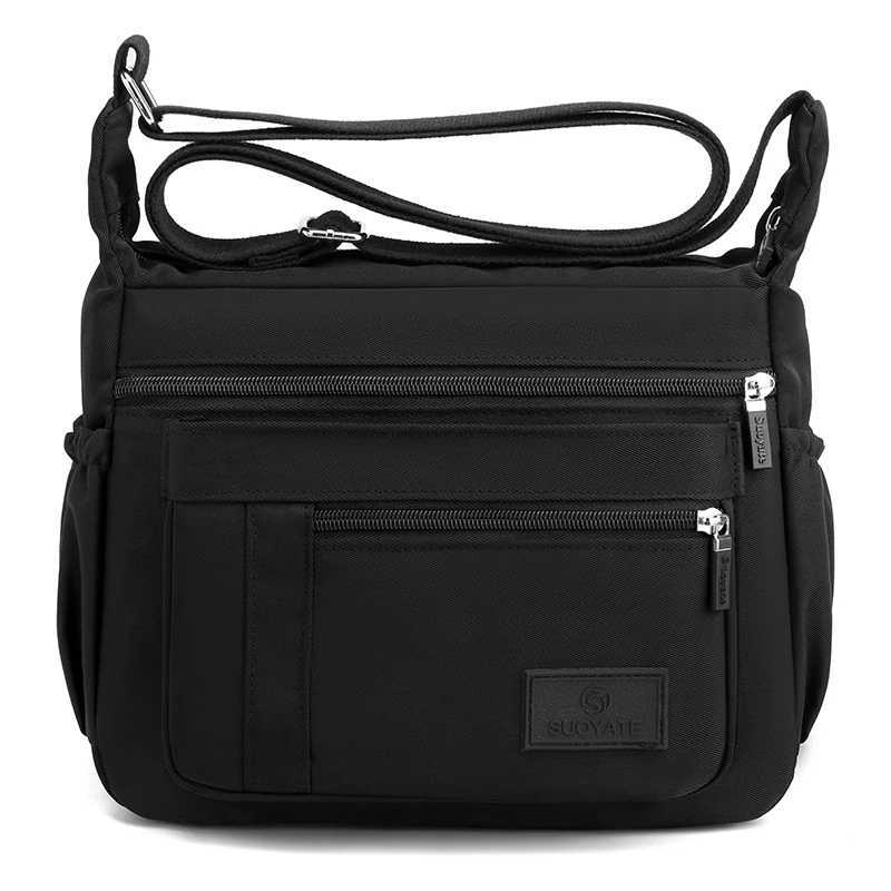 Fashion Shoulder Crossbody Bag for Women Messenger Bags Waterproof Nylon Ladies HandbagT251121