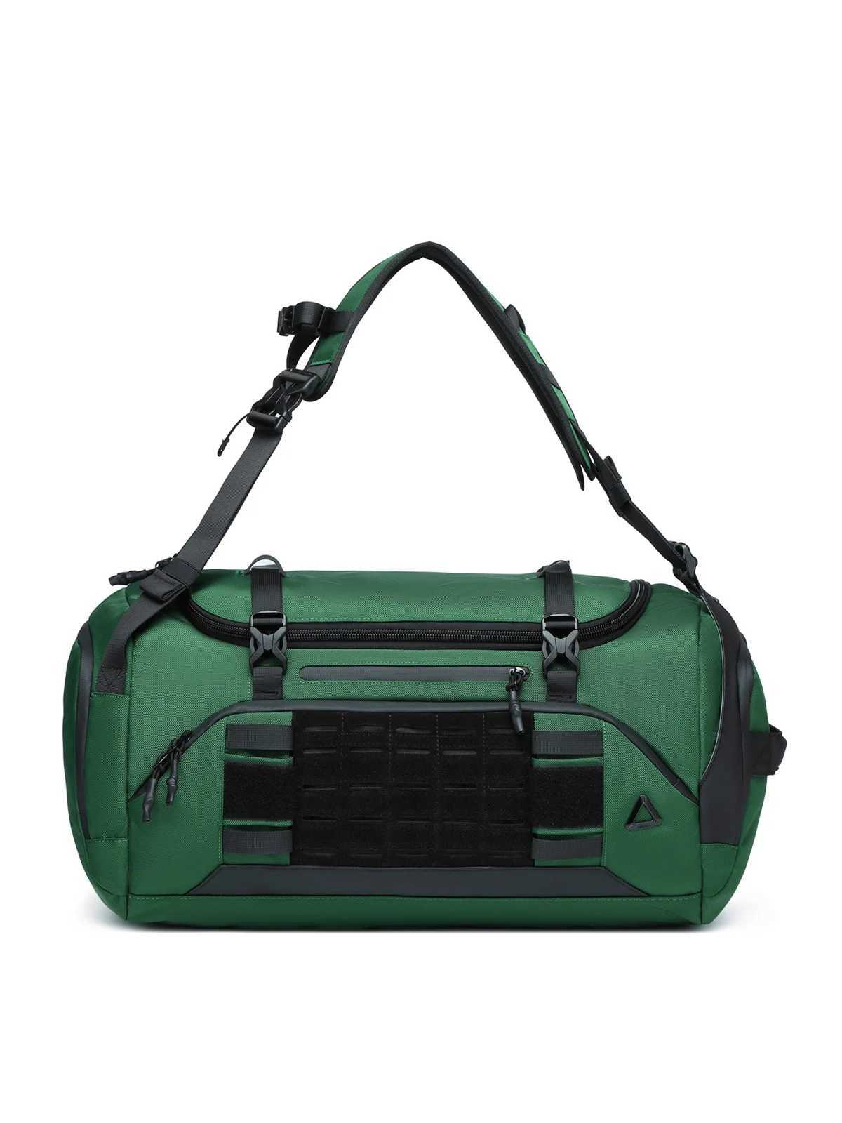 Fashion OZUKO Tote Bag Men Waterproof Outdoor Travel Bag Tactical Techwear Backpack bolsos para hbre Y251121