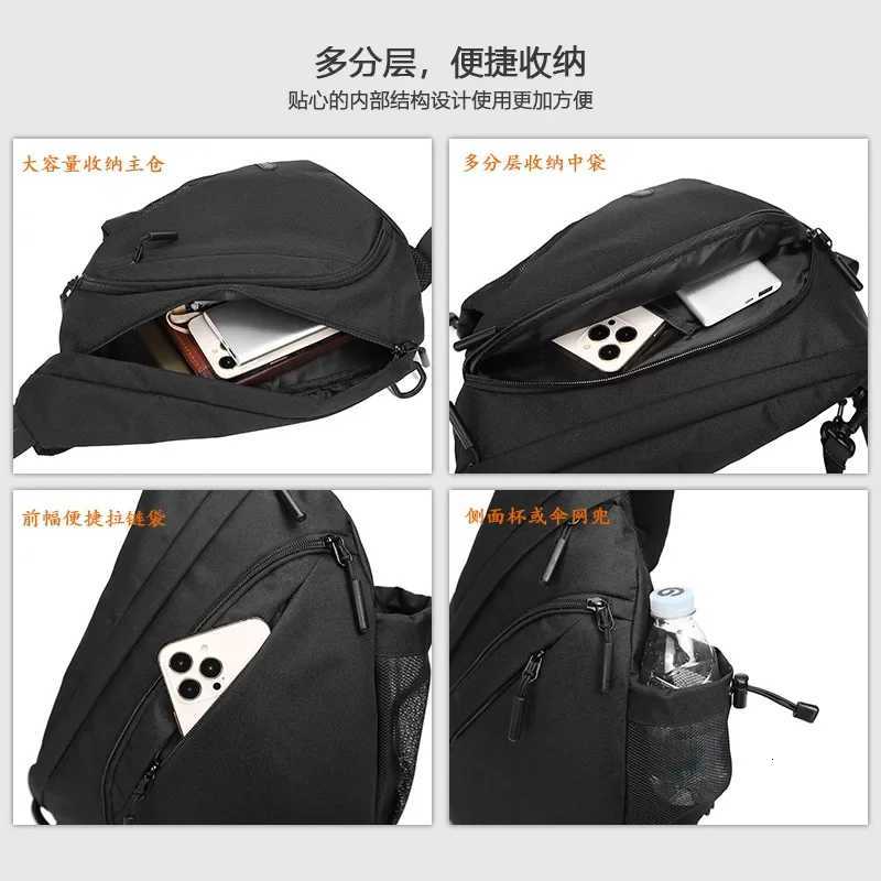 Fashion New Mens Waterproof Ch Bag Young Peoples Crossbody Bag Large Capacity Mtifunctial Sports and Leisure Travel Bag Y251121