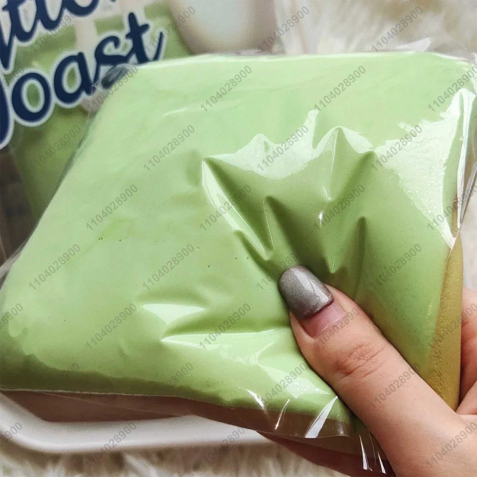 Sticky Toast Squishy Slow Rising Marshmallow Mint Chocolate Bread Soft Tender Squeeze Toy Stress Relief Hand Relaxing Toy X251121