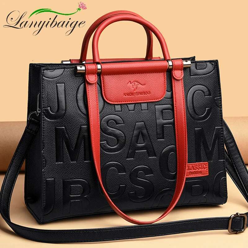 Famous Designer Brand Bags PU Leather 2022 Ladies Purse Fashion Shoulder Bag Travel Casual Handbag