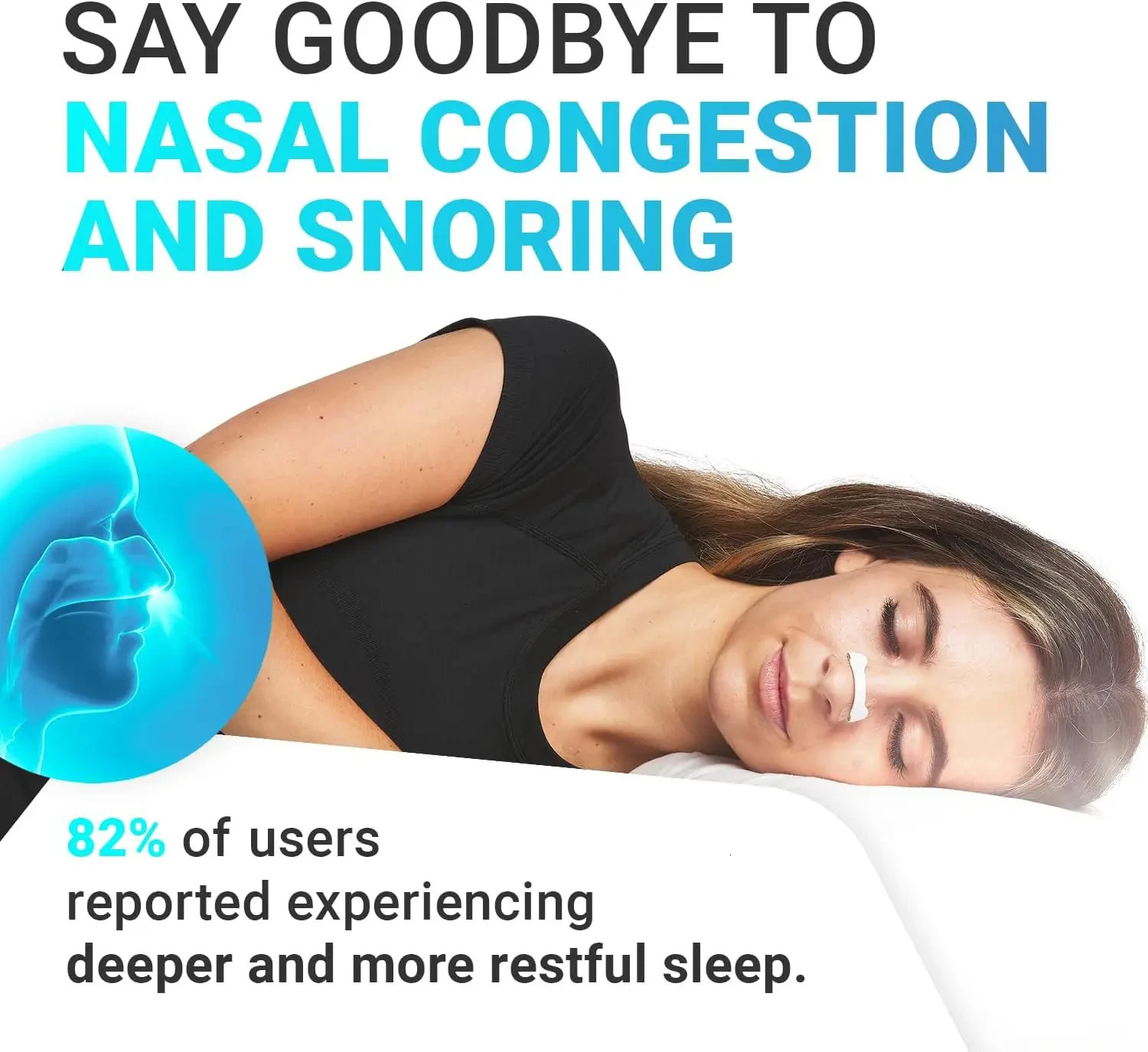 40 Pairs Magnetic Nasal Strips Nasal Breathing Dilators Kits Increase Air Intake Improve Sleeping Reduce Snoring for Nighttime 250421