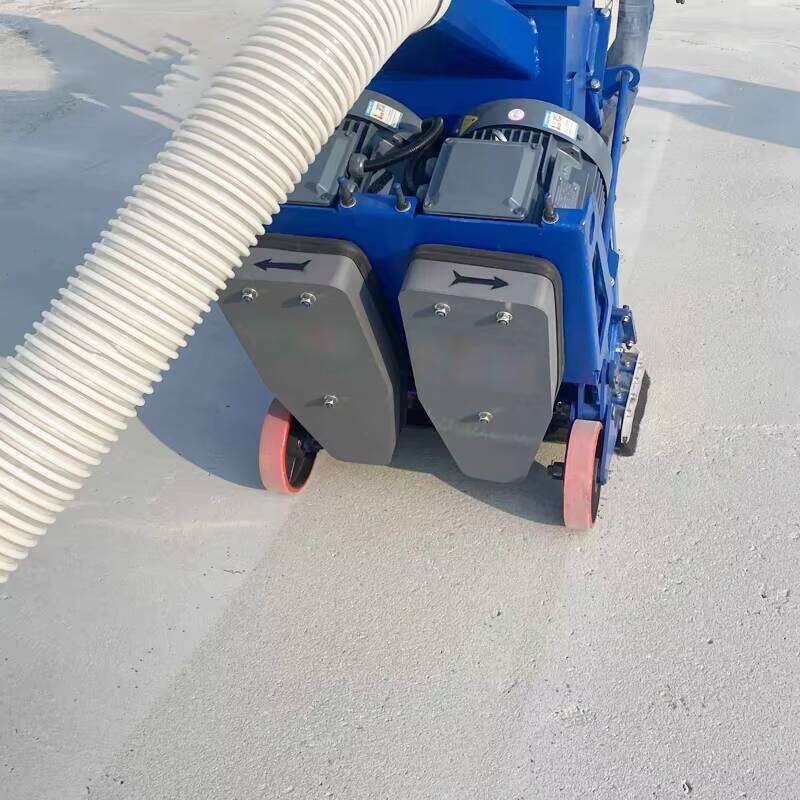 Approved Customize Walk Behind Steel Bridge Vacuum Mobile Road Shot Blasting Machine for Road Blast