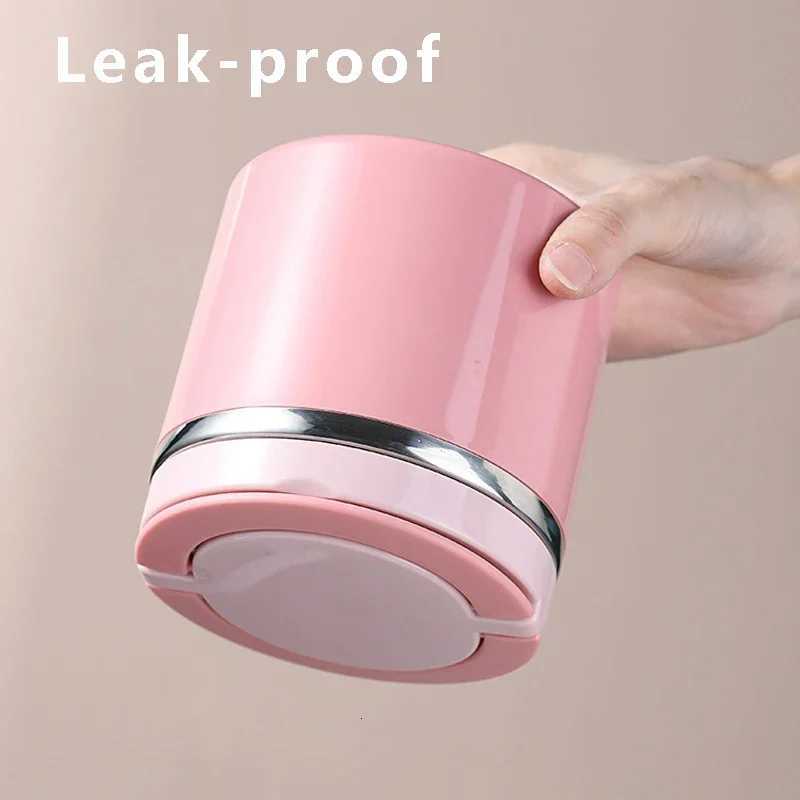 630/1000ml Thermal Soup Cup Insulated Food Jar Stainless Steel Bento Box Microwavable Lunch Containers for School ChildrenM251121