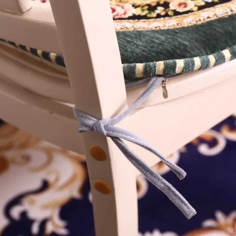 Flower Thicken Soft Cushion Square Home Dining Chair Mat Four Seasons Office room Chair Cushion Simple Non-slip Stool Pad C251121