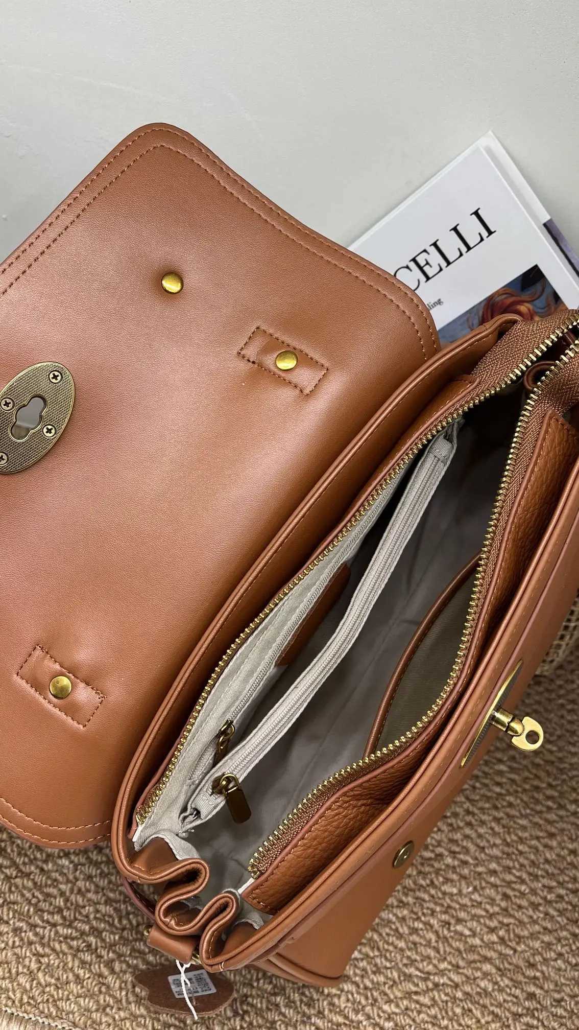 Genuine Grade Cow Leather Wen Large Shoder Crossbody Bag Luxury Designer Brand Ladies Fi Handbag for Wan High Quality Y251121