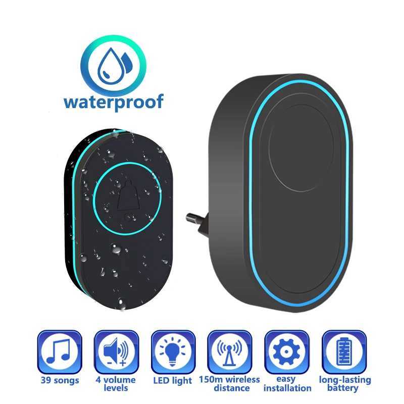 Black Wireless Door… - image