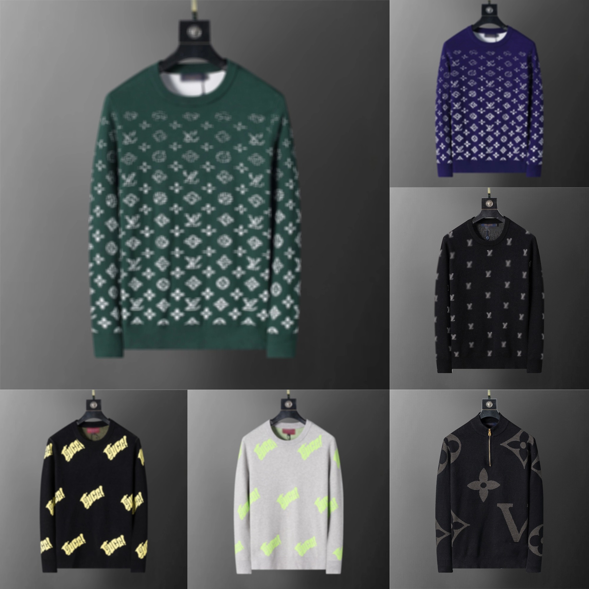 Men's Sweaters Designer Sweater Luxury High Quality Cotton Fashion Letter Warm Sweater Men Autumn And Winter Sweater