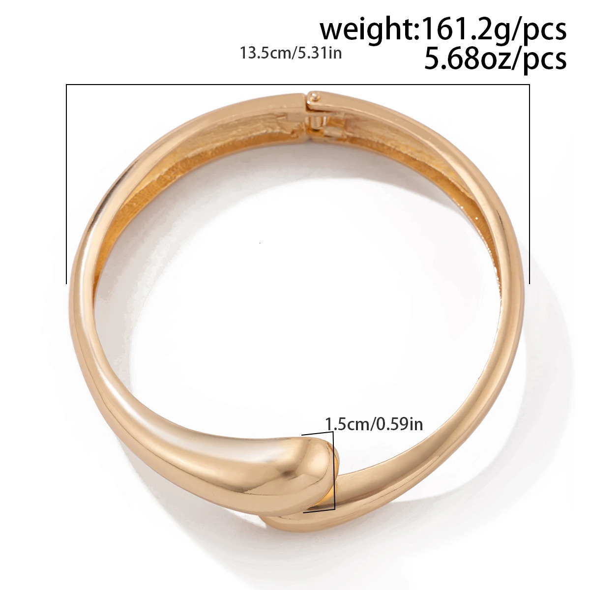 y gold smooth metal bracelet short necklace suitable for female bride trends geometric thick Kravik chain wedding jewelry 250420