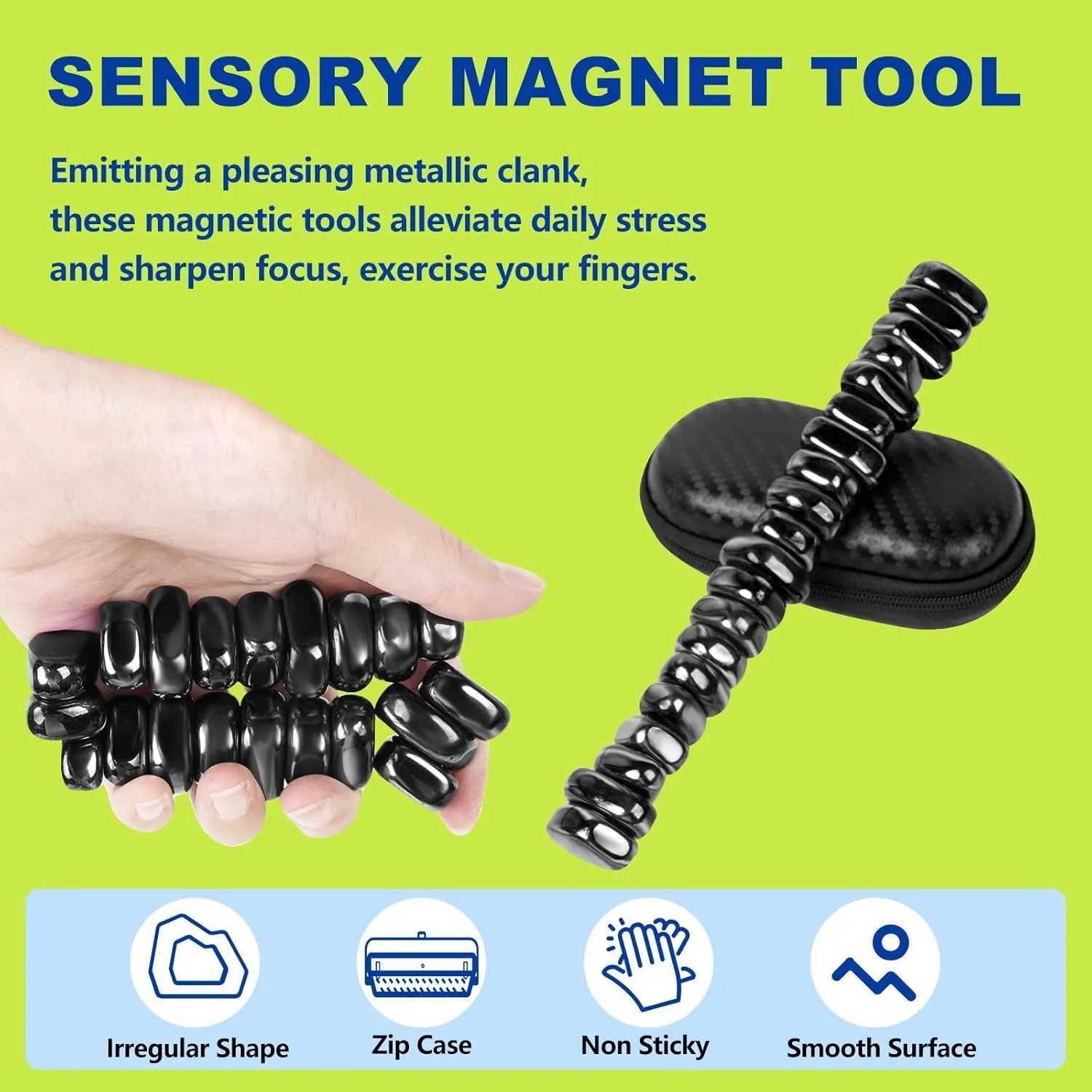 Magnet Chess Game StonesDesk Anti Stress Antistress Relief Magnetic Balls Fidgeting Toys for Adults ADHD Autism Fridge Sticker X251121