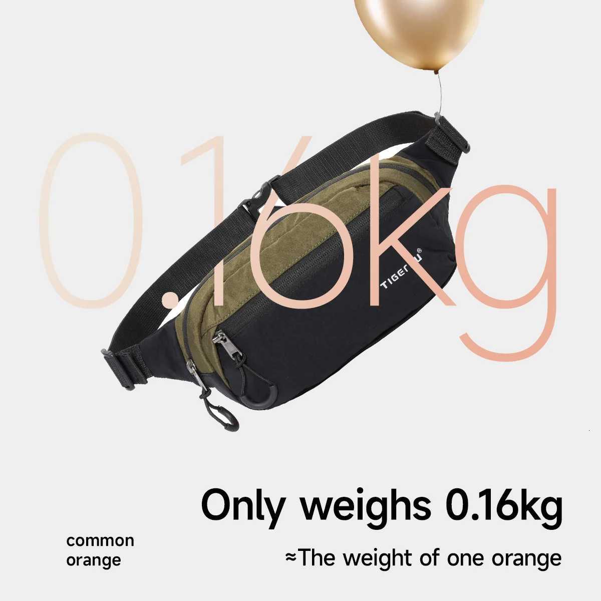Fashion Tigernu New Light Weight Crossbody Bag Men Shoder bag Splproof Waist bag M Mti-purpose Sling Bag Y251121