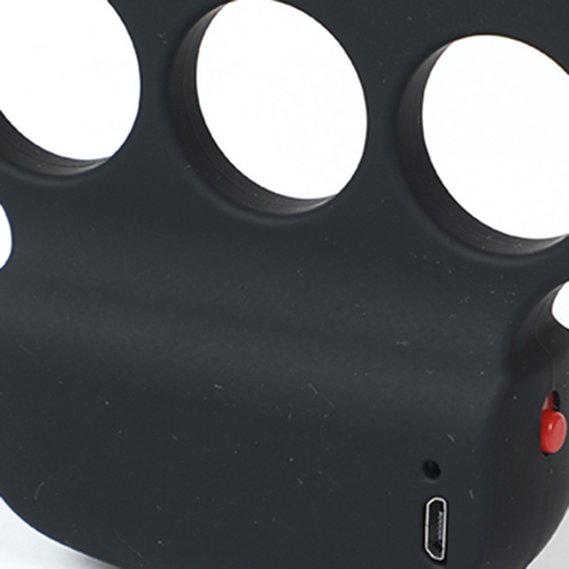 Outdoor powerful mini small household USB rechargeable COB side lamp plastic flashlight 851520