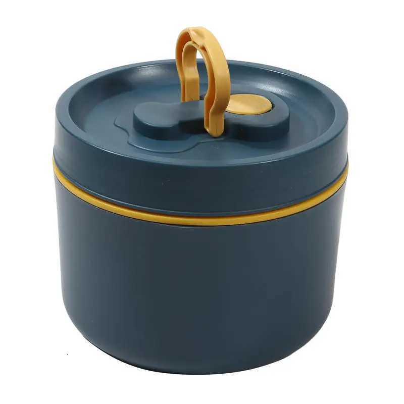 650ml High Appearance Insulated Lunch Box Stainless Steel Food Grade Insulated Bucket Portable Bento Box Work Specific Meal BagM251121