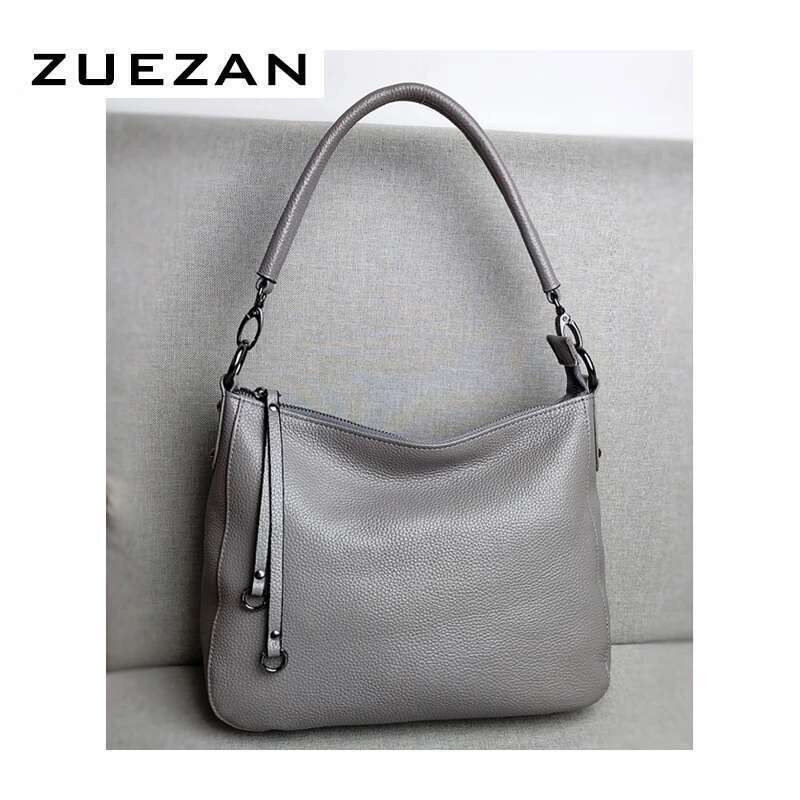 Real Cow Female Crossbody HOBO Bag Women S Genuine Leather Shoulder Natural Cowhide Messenger A Bag